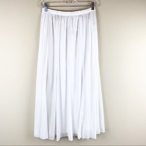 Cydney Mar lined flowy white skirt - NWT!